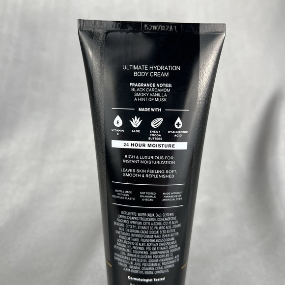 Bath & Body Works Men's Noir Ultra Shea Body CREAM lotion 8 oz Stocking Stuffer - Picture 4 of 5